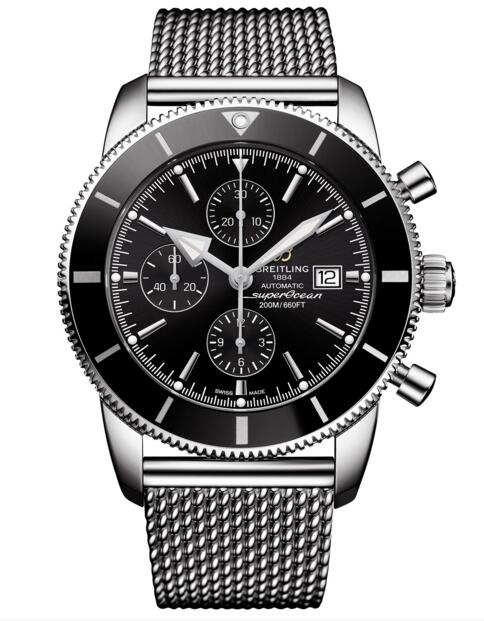 Discount Fake Breitling Superocean Heritage II Chronograph 46 Stainless Steel watch